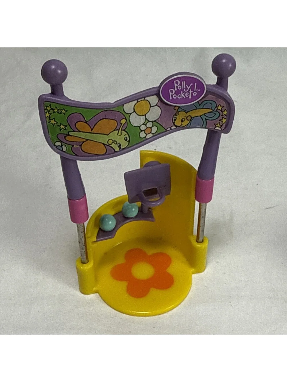 Vintage Polly Pocket Sweet Secrets Miniature Doll House Polly World Butterfly